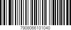 Código de barras (EAN, GTIN, SKU, ISBN): '7908066101040'