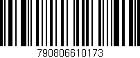 Código de barras (EAN, GTIN, SKU, ISBN): '790806610173'