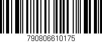Código de barras (EAN, GTIN, SKU, ISBN): '790806610175'