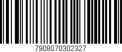 Código de barras (EAN, GTIN, SKU, ISBN): '7908070302327'