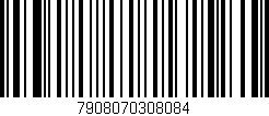 Código de barras (EAN, GTIN, SKU, ISBN): '7908070308084'