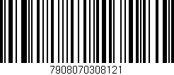 Código de barras (EAN, GTIN, SKU, ISBN): '7908070308121'