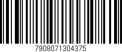 Código de barras (EAN, GTIN, SKU, ISBN): '7908071304375'