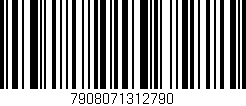 Código de barras (EAN, GTIN, SKU, ISBN): '7908071312790'