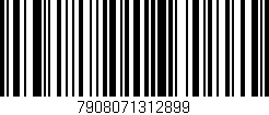 Código de barras (EAN, GTIN, SKU, ISBN): '7908071312899'