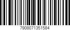 Código de barras (EAN, GTIN, SKU, ISBN): '7908071351584'