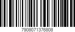 Código de barras (EAN, GTIN, SKU, ISBN): '7908071376808'