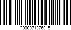 Código de barras (EAN, GTIN, SKU, ISBN): '7908071376815'