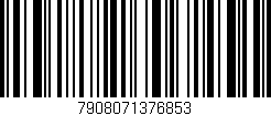 Código de barras (EAN, GTIN, SKU, ISBN): '7908071376853'