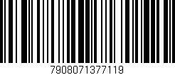 Código de barras (EAN, GTIN, SKU, ISBN): '7908071377119'