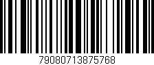 Código de barras (EAN, GTIN, SKU, ISBN): '79080713875768'