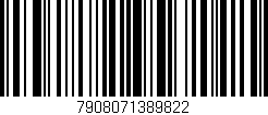 Código de barras (EAN, GTIN, SKU, ISBN): '7908071389822'