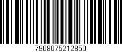 Código de barras (EAN, GTIN, SKU, ISBN): '7908075212850'