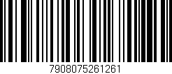 Código de barras (EAN, GTIN, SKU, ISBN): '7908075261261'