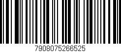 Código de barras (EAN, GTIN, SKU, ISBN): '7908075266525'