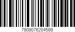 Código de barras (EAN, GTIN, SKU, ISBN): '7908076204588'
