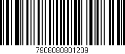 Código de barras (EAN, GTIN, SKU, ISBN): '7908080801209'