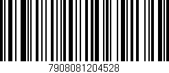 Código de barras (EAN, GTIN, SKU, ISBN): '7908081204528'