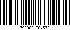 Código de barras (EAN, GTIN, SKU, ISBN): '7908081204573'