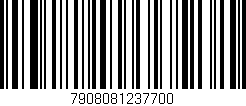 Código de barras (EAN, GTIN, SKU, ISBN): '7908081237700'