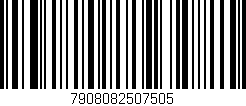 Código de barras (EAN, GTIN, SKU, ISBN): '7908082507505'
