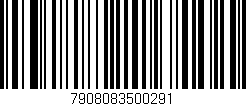 Código de barras (EAN, GTIN, SKU, ISBN): '7908083500291'