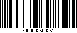 Código de barras (EAN, GTIN, SKU, ISBN): '7908083500352'