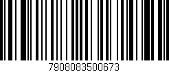 Código de barras (EAN, GTIN, SKU, ISBN): '7908083500673'