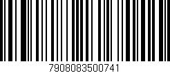 Código de barras (EAN, GTIN, SKU, ISBN): '7908083500741'