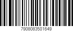 Código de barras (EAN, GTIN, SKU, ISBN): '7908083501649'
