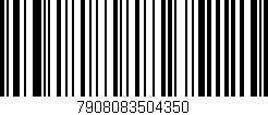 Código de barras (EAN, GTIN, SKU, ISBN): '7908083504350'