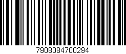 Código de barras (EAN, GTIN, SKU, ISBN): '7908084700294'