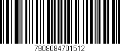 Código de barras (EAN, GTIN, SKU, ISBN): '7908084701512'