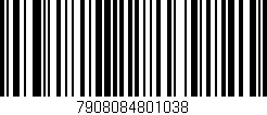 Código de barras (EAN, GTIN, SKU, ISBN): '7908084801038'