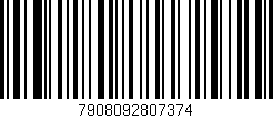 Código de barras (EAN, GTIN, SKU, ISBN): '7908092807374'