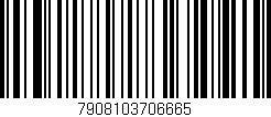 Código de barras (EAN, GTIN, SKU, ISBN): '7908103706665'