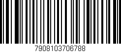 Código de barras (EAN, GTIN, SKU, ISBN): '7908103706788'