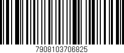 Código de barras (EAN, GTIN, SKU, ISBN): '7908103706825'