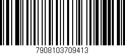 Código de barras (EAN, GTIN, SKU, ISBN): '7908103709413'