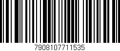 Código de barras (EAN, GTIN, SKU, ISBN): '7908107711535'