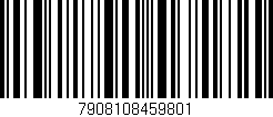 Código de barras (EAN, GTIN, SKU, ISBN): '7908108459801'
