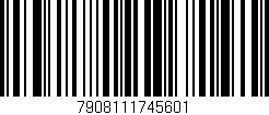 Código de barras (EAN, GTIN, SKU, ISBN): '7908111745601'