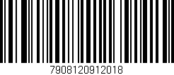 Código de barras (EAN, GTIN, SKU, ISBN): '7908120912018'