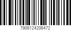 Código de barras (EAN, GTIN, SKU, ISBN): '7908124206472'