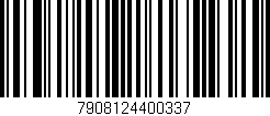 Código de barras (EAN, GTIN, SKU, ISBN): '7908124400337'