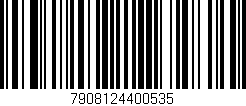 Código de barras (EAN, GTIN, SKU, ISBN): '7908124400535'