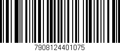 Código de barras (EAN, GTIN, SKU, ISBN): '7908124401075'