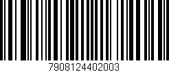 Código de barras (EAN, GTIN, SKU, ISBN): '7908124402003'