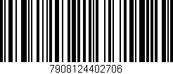 Código de barras (EAN, GTIN, SKU, ISBN): '7908124402706'