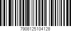 Código de barras (EAN, GTIN, SKU, ISBN): '7908125104128'